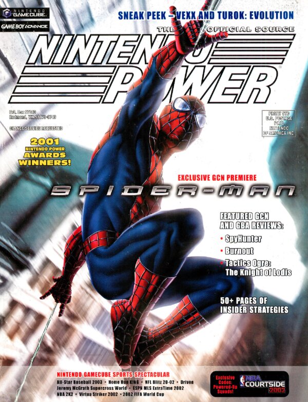 Nintendo Power Issue 156 (May 2002) cover